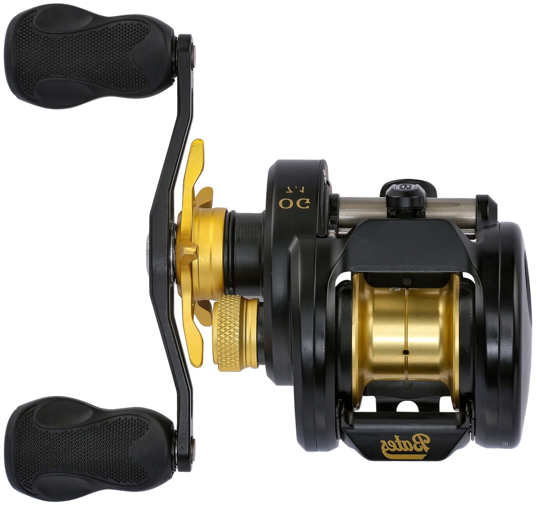 abu garcia baitcaster black and gold Bates Fishing Co. The OG 100 Casting Reel
