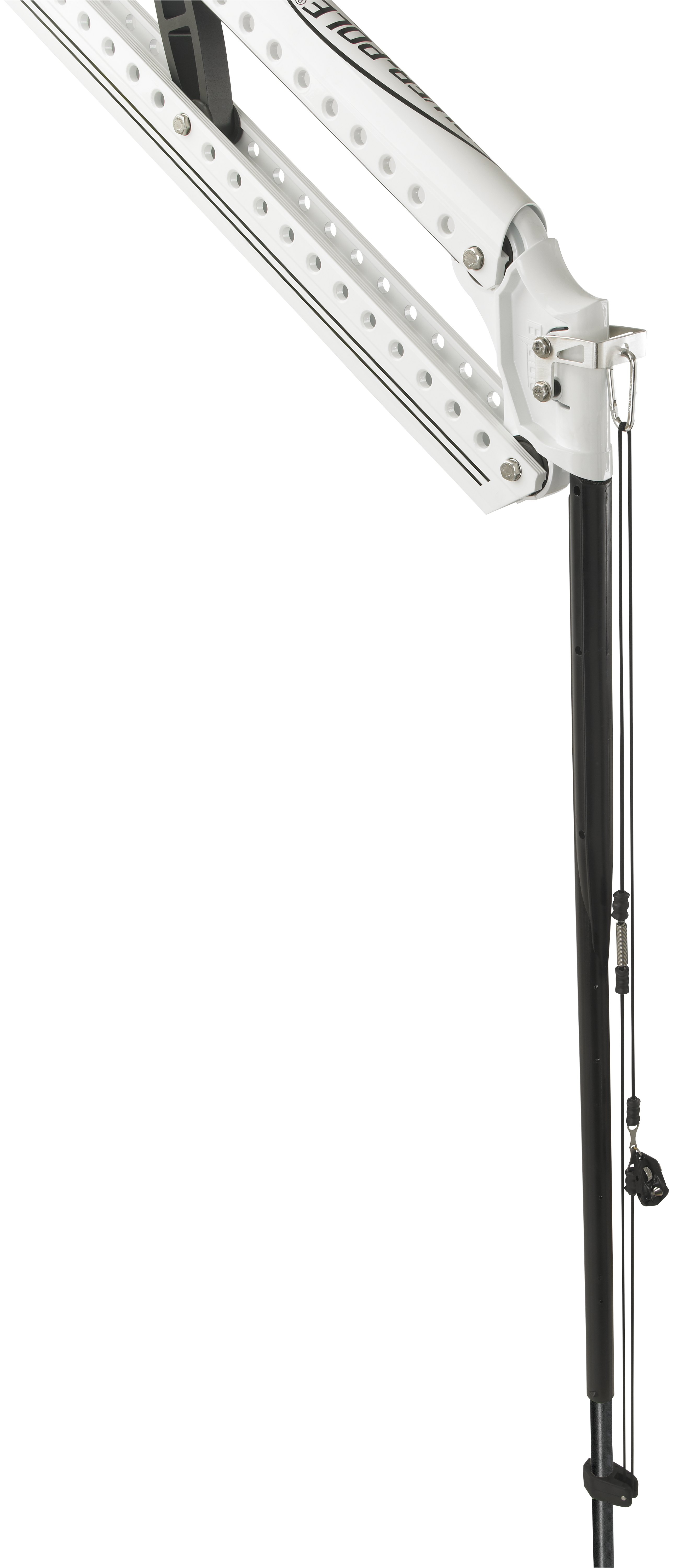 downrigger fishing poles Power-Pole Anchor Downrigger Attachment