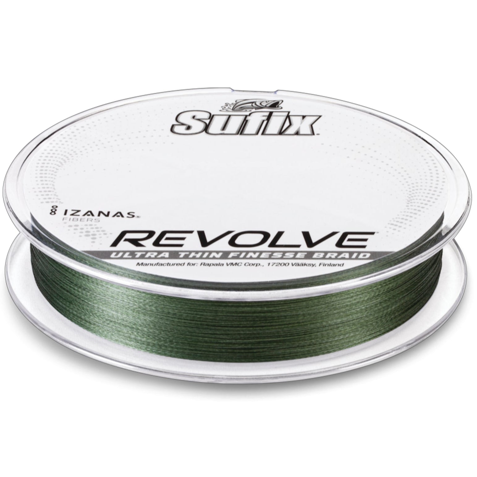 Sufix Revolve Low Vis Green Braid 14lb Sufix Revolve Low Vis Green Braid 14lb
