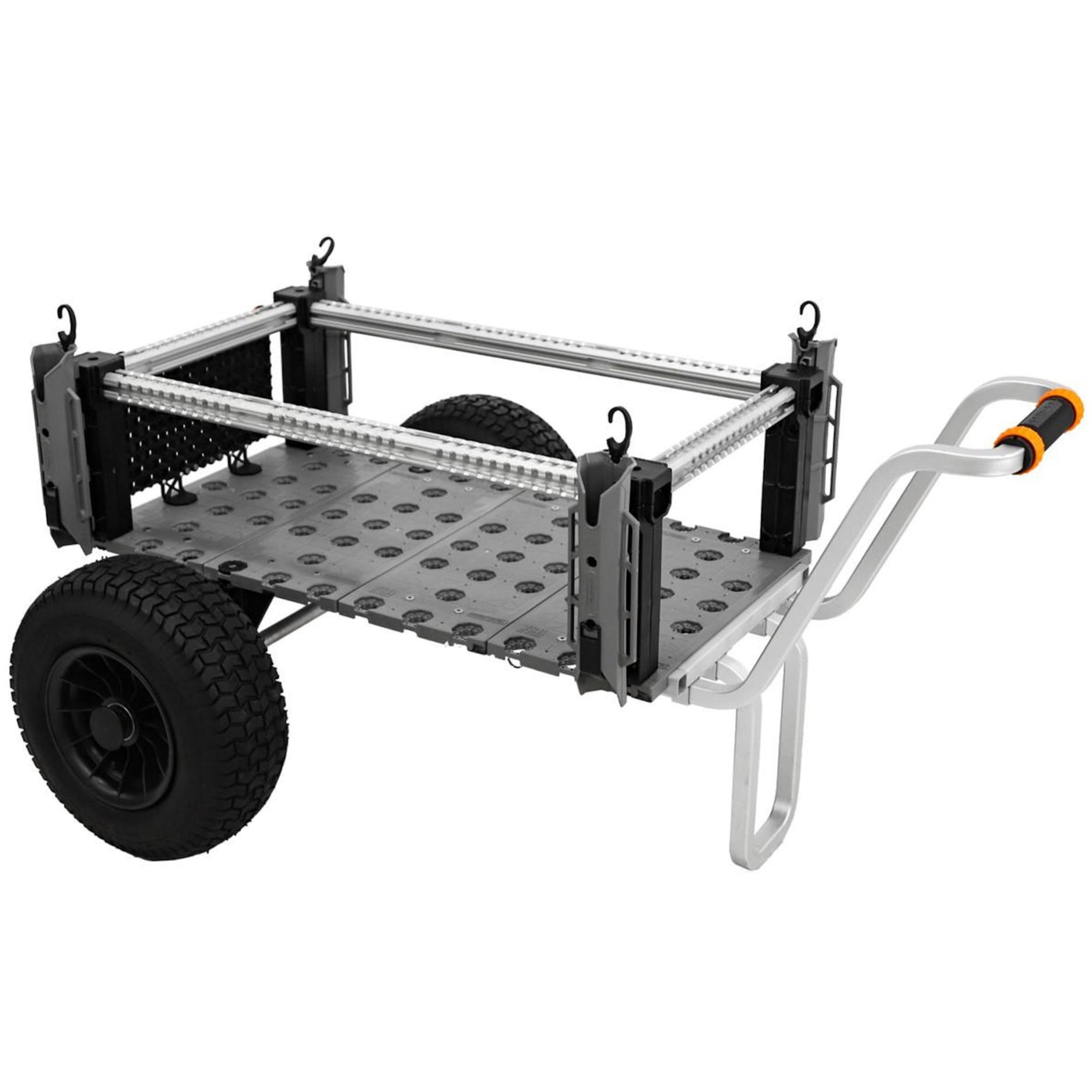 berkley fishing cart in sand YakAttack SandRig 20 In. x 36 In. Surf Cart with 16 In. Rubber Tires