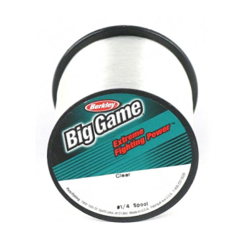 big game mono fishing line Berkley Trilene Big Game Spool Clear 40 lbs