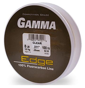 Gamma Edge Fluorocarbon Line 8 lb / 200 Yards