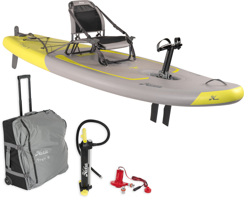 Hobie Mirage iTrek 9 Ultralight Inflatable Pedal Kayak Fishing Online
