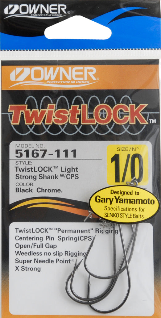 Owner TwistLOCK Light Hooks – Fishing Online