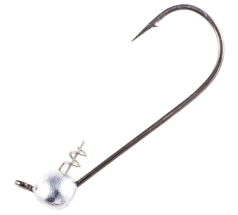 dickes spot shakey head fishing leaded hooks V&M Mega 1/2 oz. Black Lock Shakey Heads large razor Owner Shaky Head 4/0 Hooks