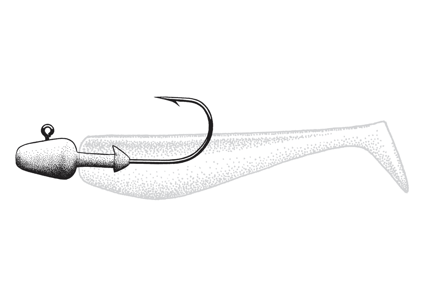 darters fishing lures Owner Ultrahead Darter-Type Jighead - 5 pack