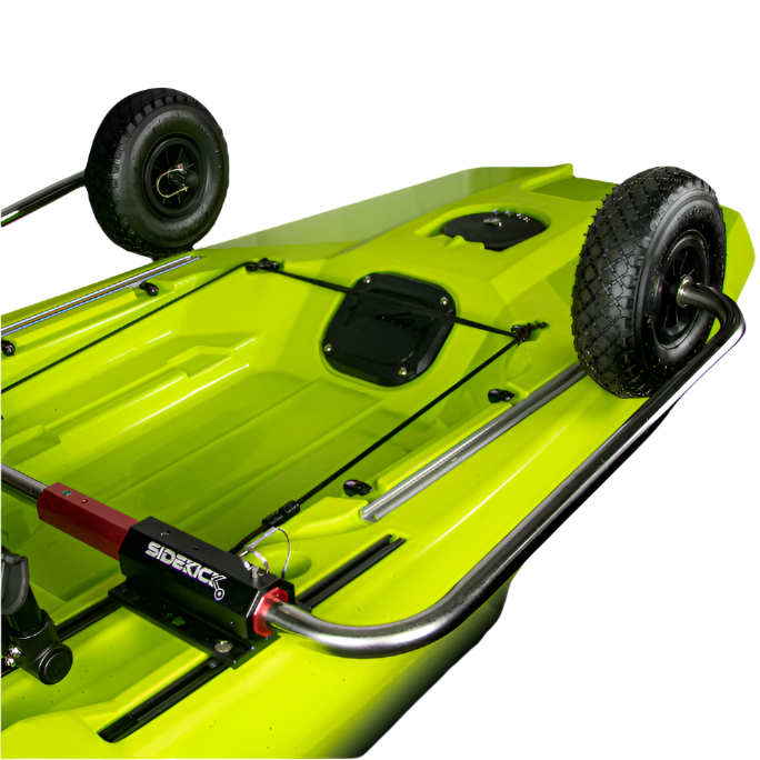Sidekick Wheel Systems for Bonafide and Native Kayaks Sidekick Wheel Systems for Bonafide and Native Kayaks