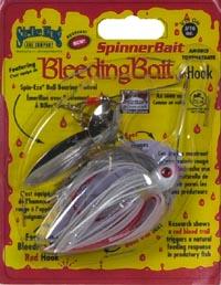 bleeding hook for fish Strike King Lures Bleeding Bait SpinnerBait