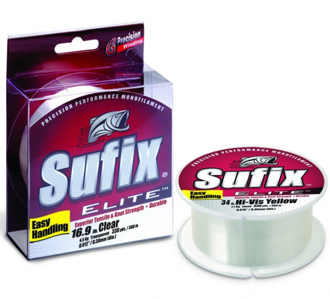 20 lbs sufix yellow mono fishing line Sufix Elite Monofilament Line