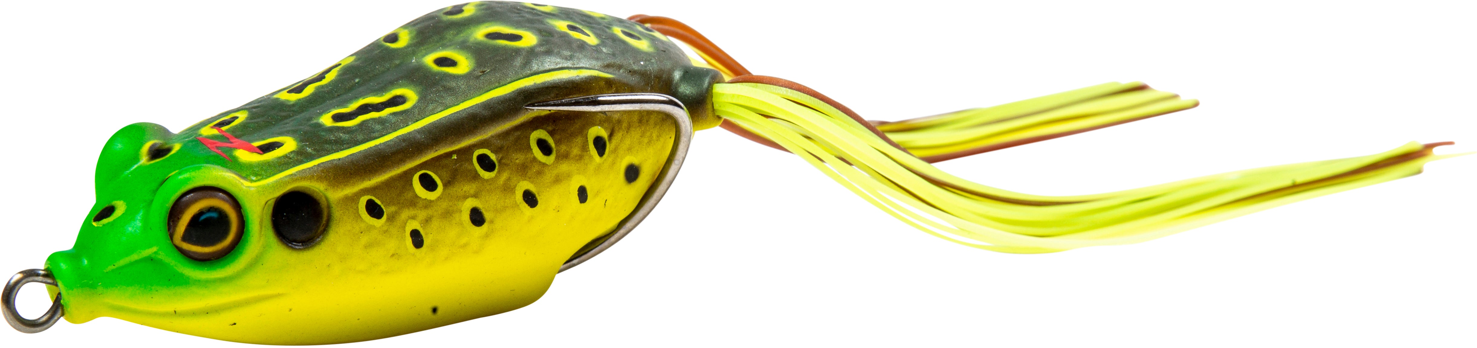 bass fishing frogs lures Z-Man Leap Frogz Walking Frog 2.25" Green Leopard