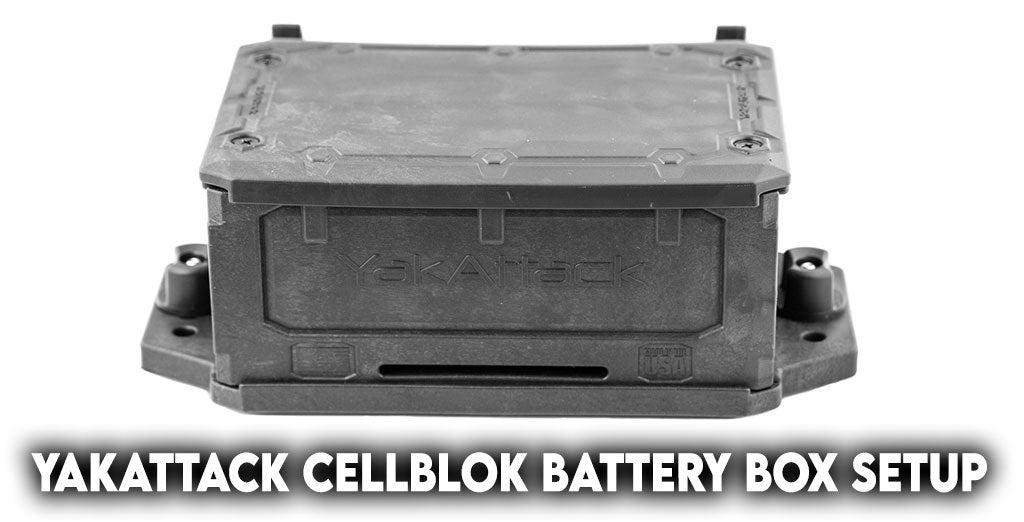 YakAttack CellBlok Battery Box Setup – Fishing Online