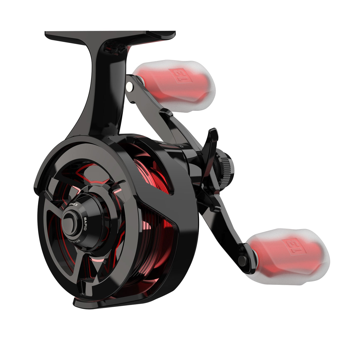 How to Spool an Inline Ice Fishing Reel! 