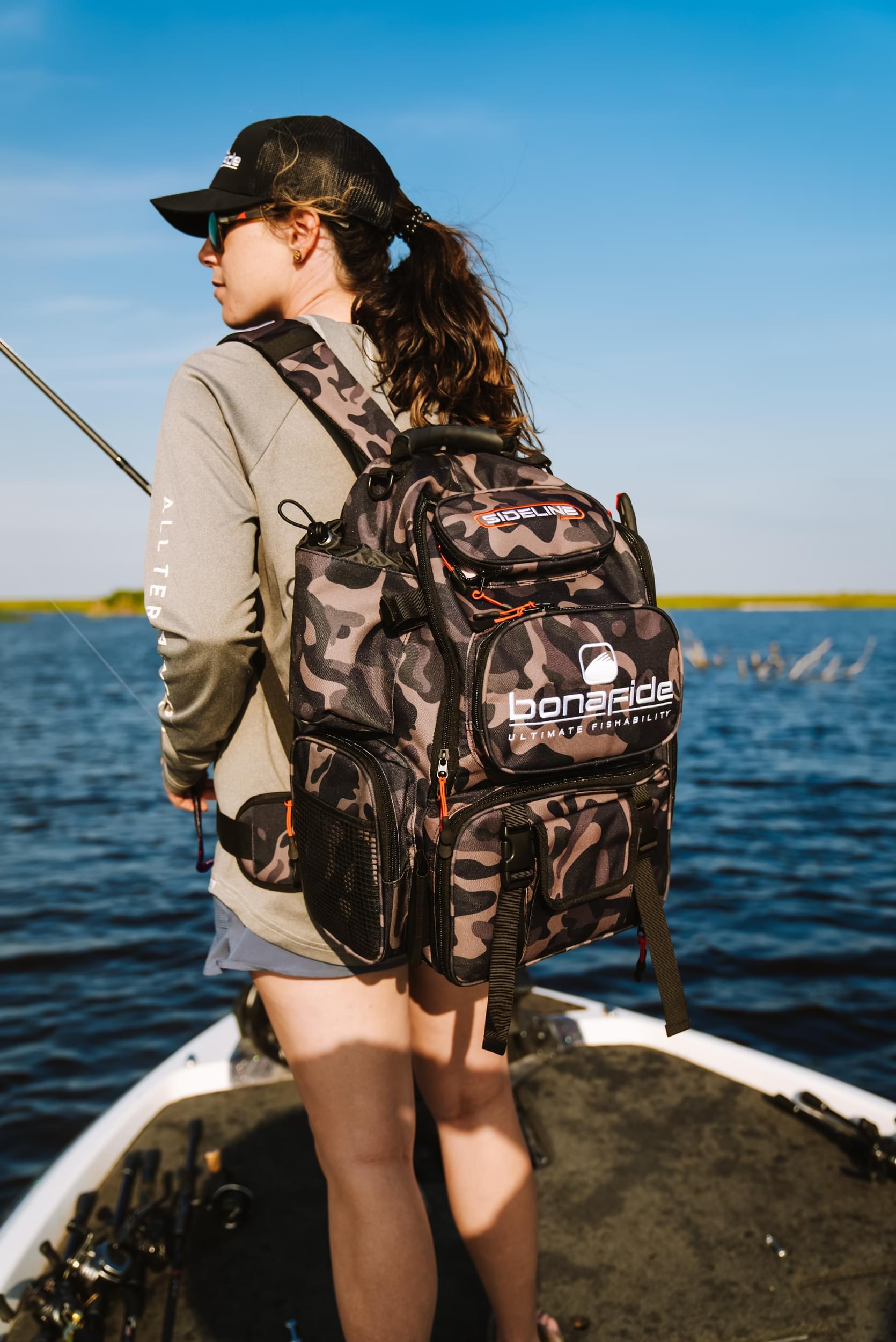 fishing tackle bag bcf Bonafide Sideline Series Fishing Bags