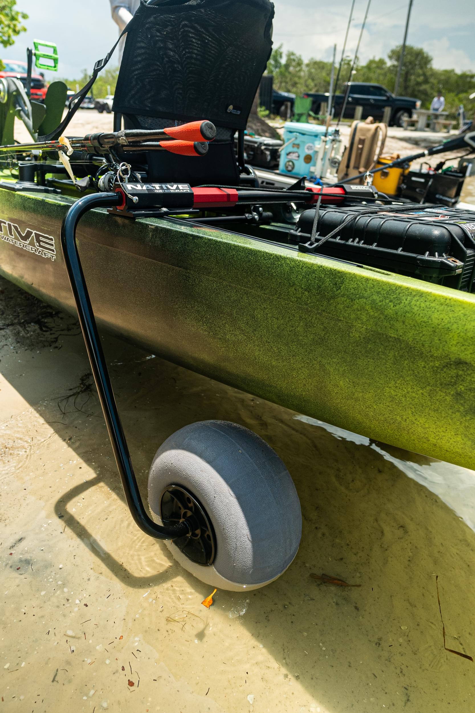 Sidekick Wheel Systems for Bonafide and Native Kayaks