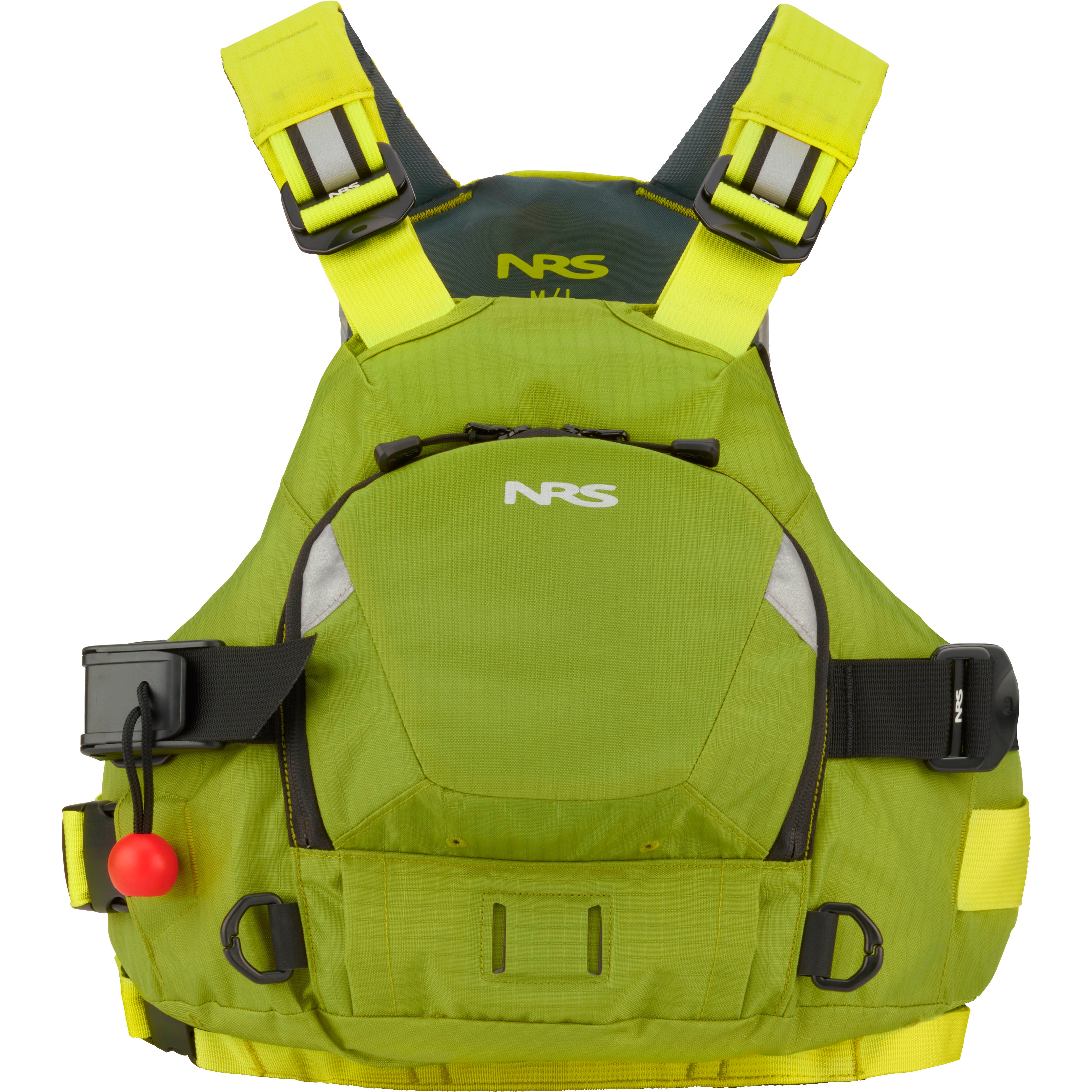 NRS Ninja Pro PFD – 2027 – Golden Lime - front