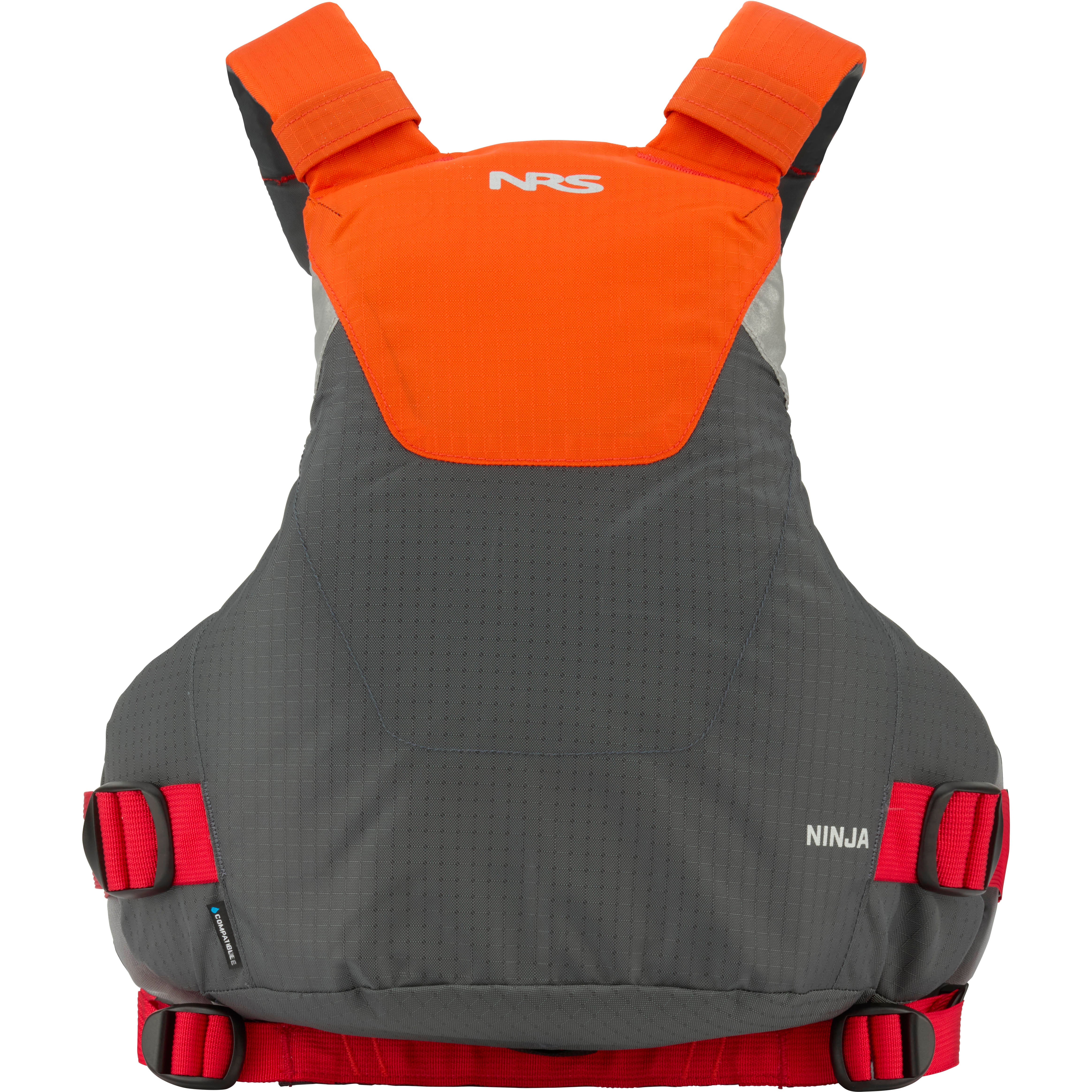 NRS Ninja PFD – 2027 – Charcoal back