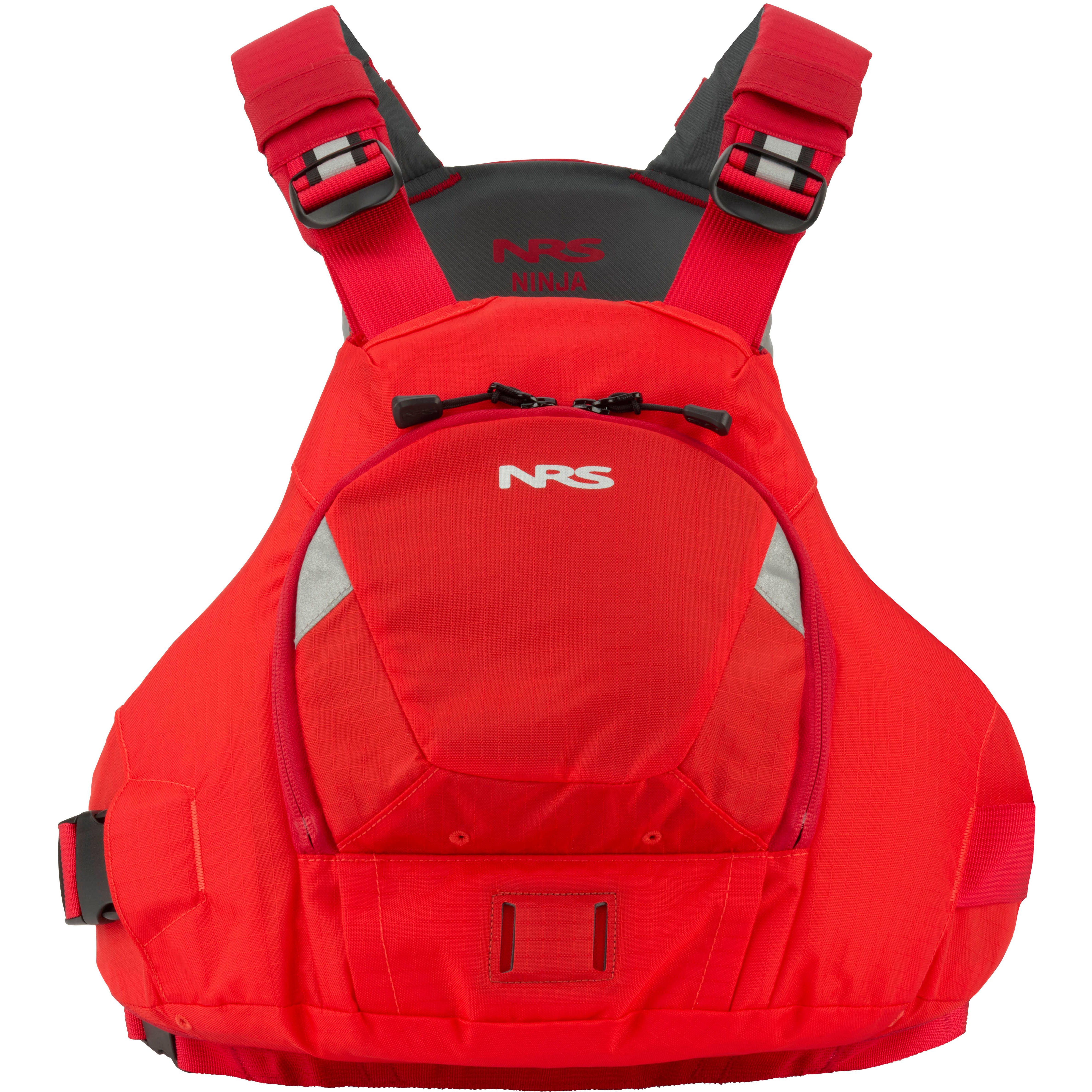 NRS Ninja PFD – 2027 – Fiery Red – front