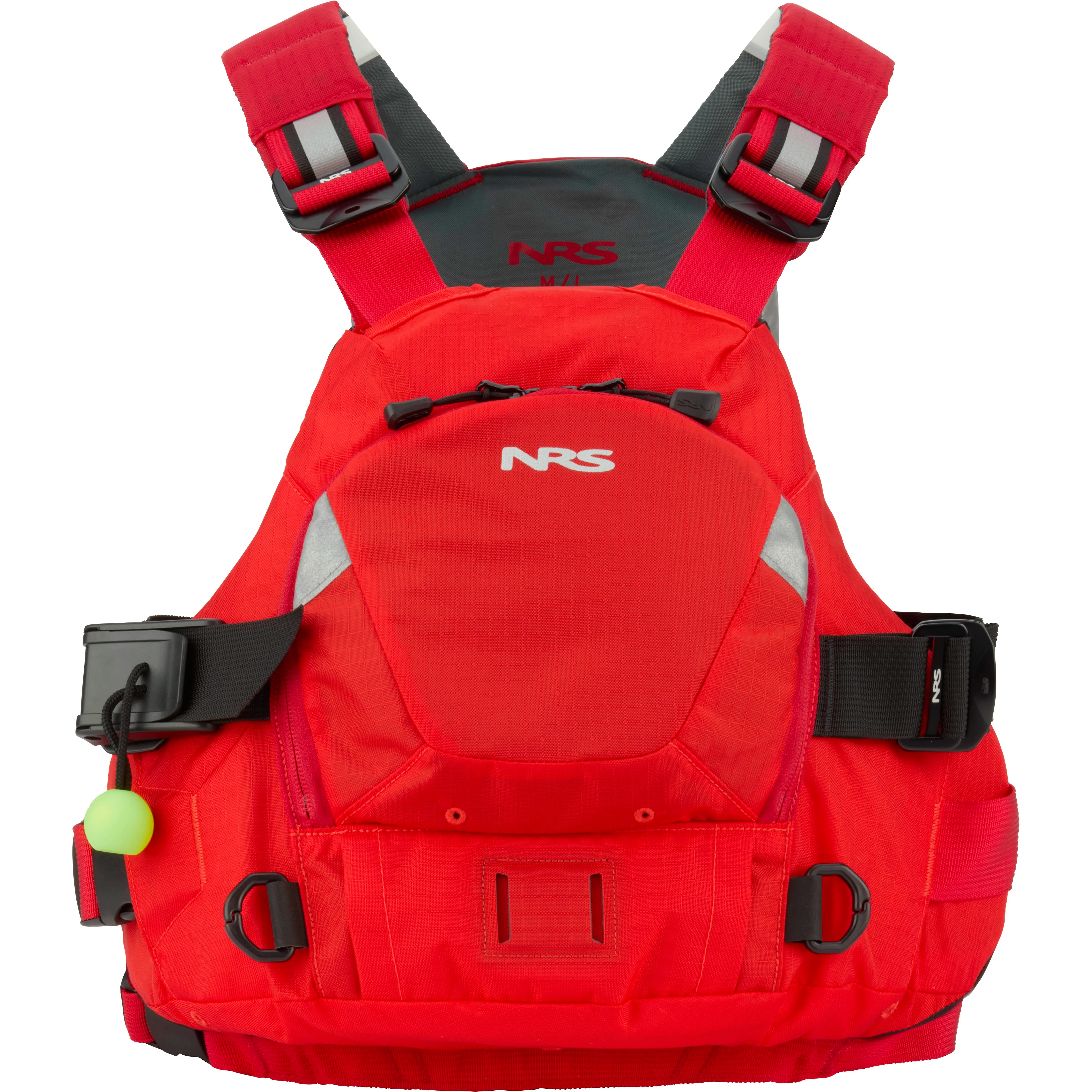 NRS Ninja Pro PFD – 2027 – Fiery Red – front