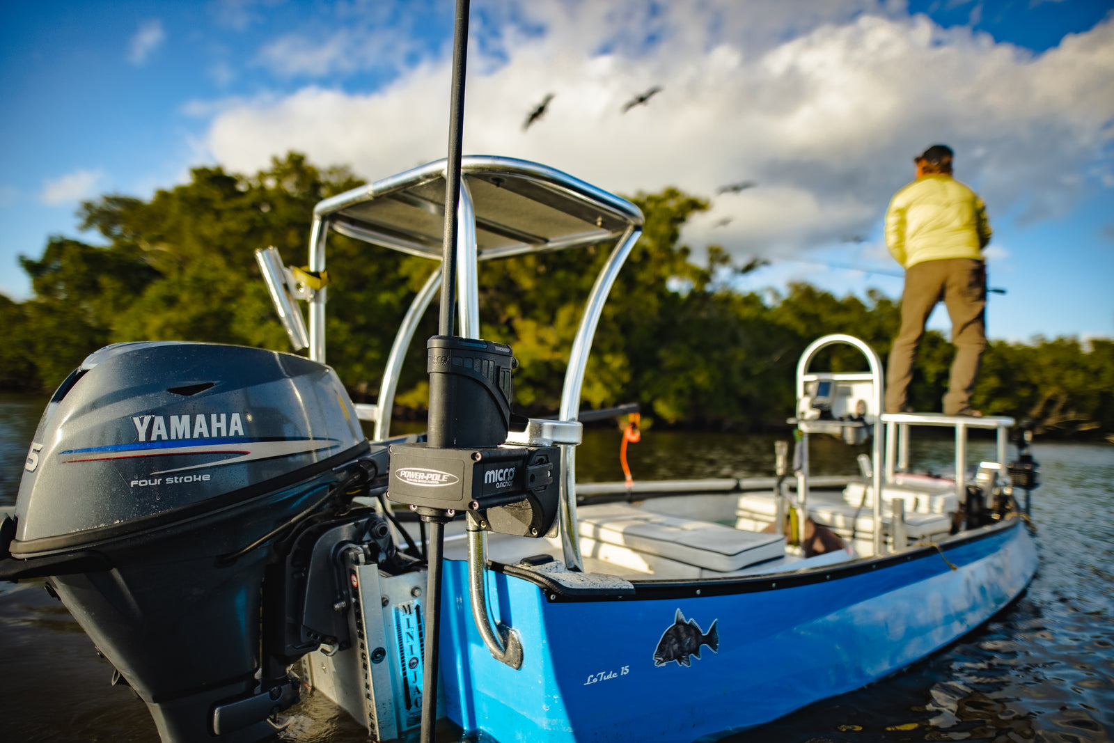 Power-Pole Micro Shallow Water Anchor | Fishing Online