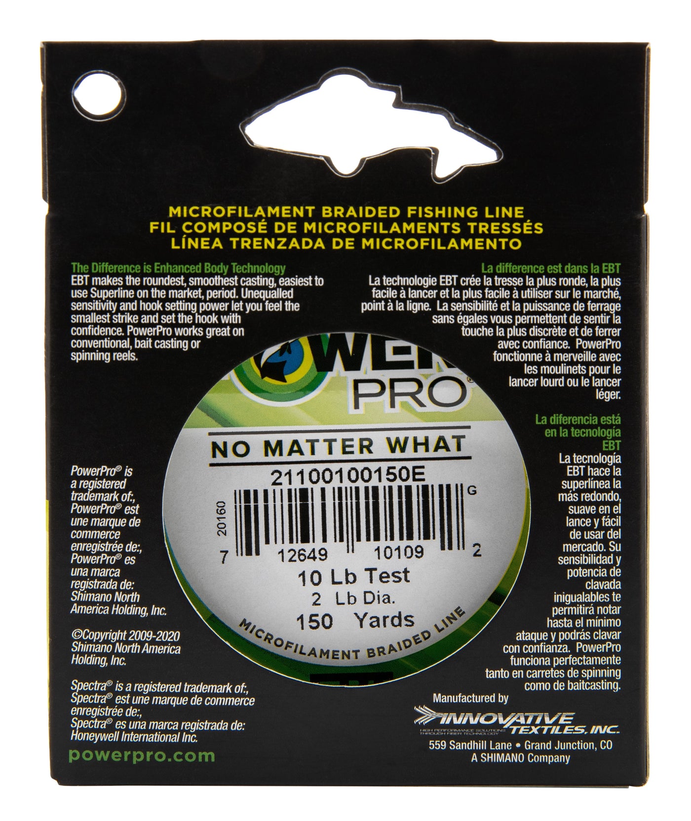 Buy Power Pro 10-500-G Spectra Braided Fishing Line, 10-Pounds