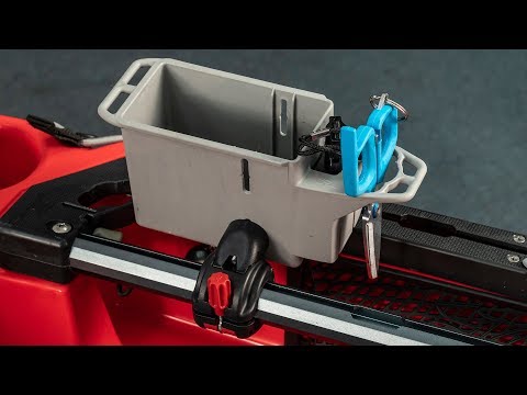 hobie kayak tackle box PA 12-14 Under Seat Storage iTrex9 and iTrex11 models Hobie H-Crate Tackle Tray Install~Super