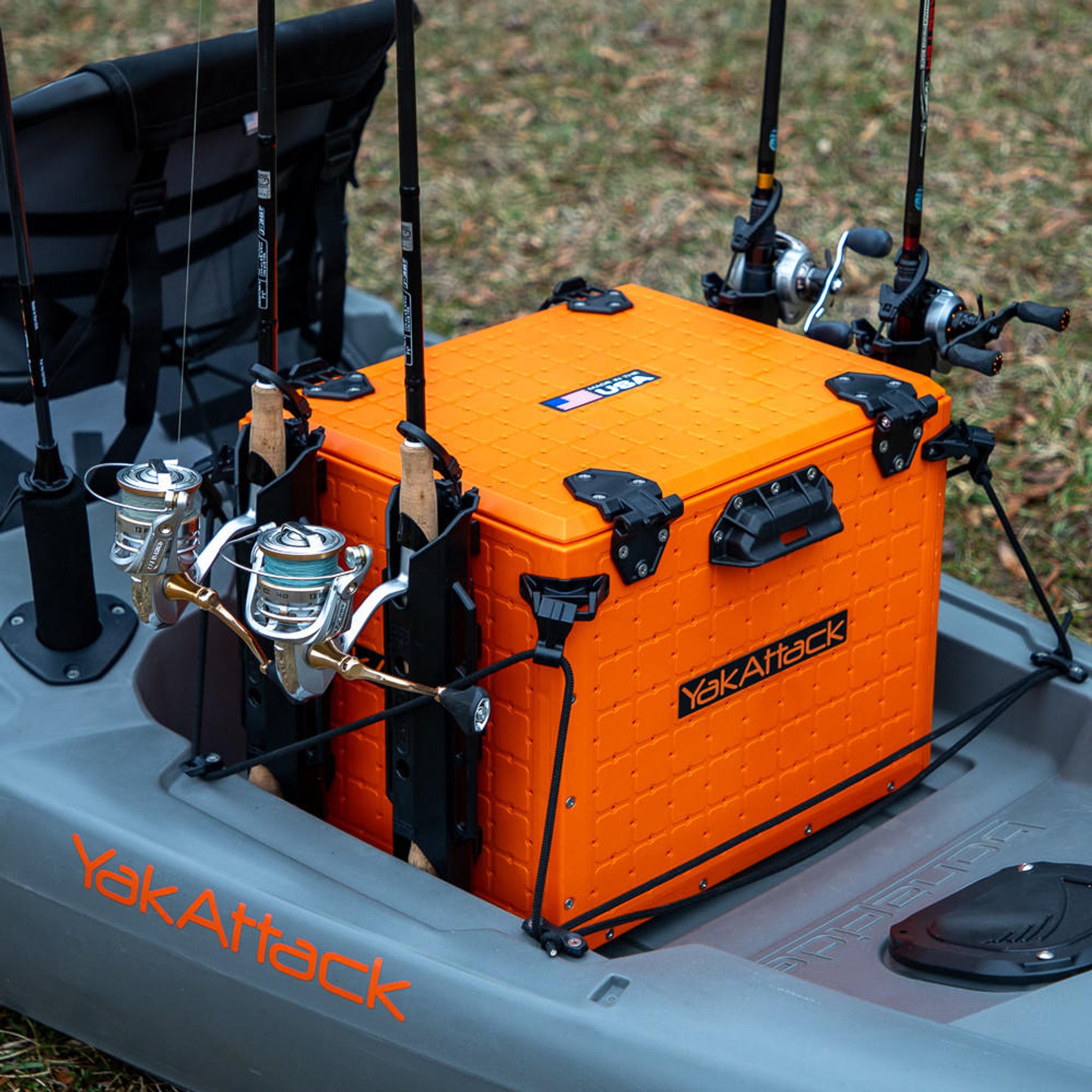 YakAttack BlackPak Pro Kayak Fishing Crate