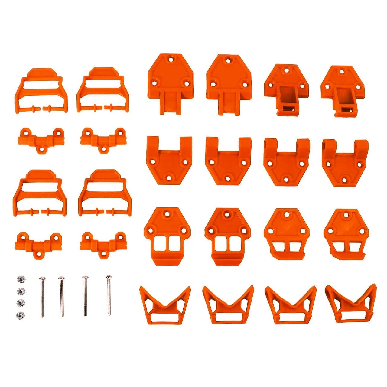 YakAttack BlackPak Pro ShortStak Hinge and Latch kit -Orange