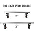 YakAttack Command Center Crossbar LockNLoad Track mount 28 inch or 36 inch