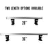 YakAttack Command Center Crossbar Zero Play HD LockNLoad Track mount 28 inch or 36 inch