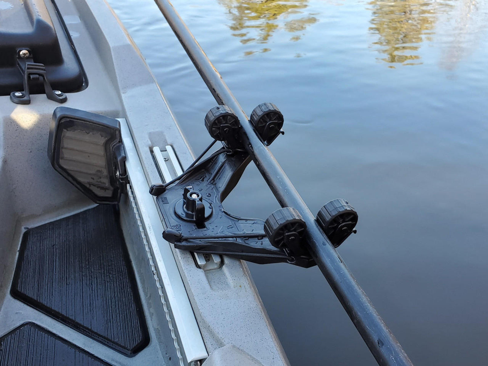 YakAttack DoubleHeader with Dual ParkNPole RotoGrips | Fishing Online