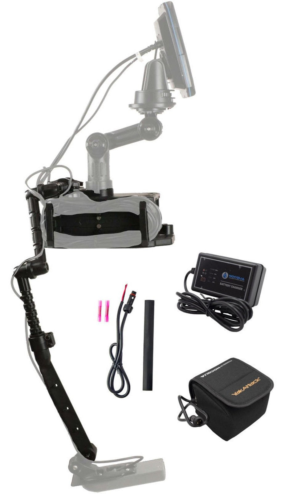 battery box for portable fish finder YakAttack CellBlok Kayak Battery Box