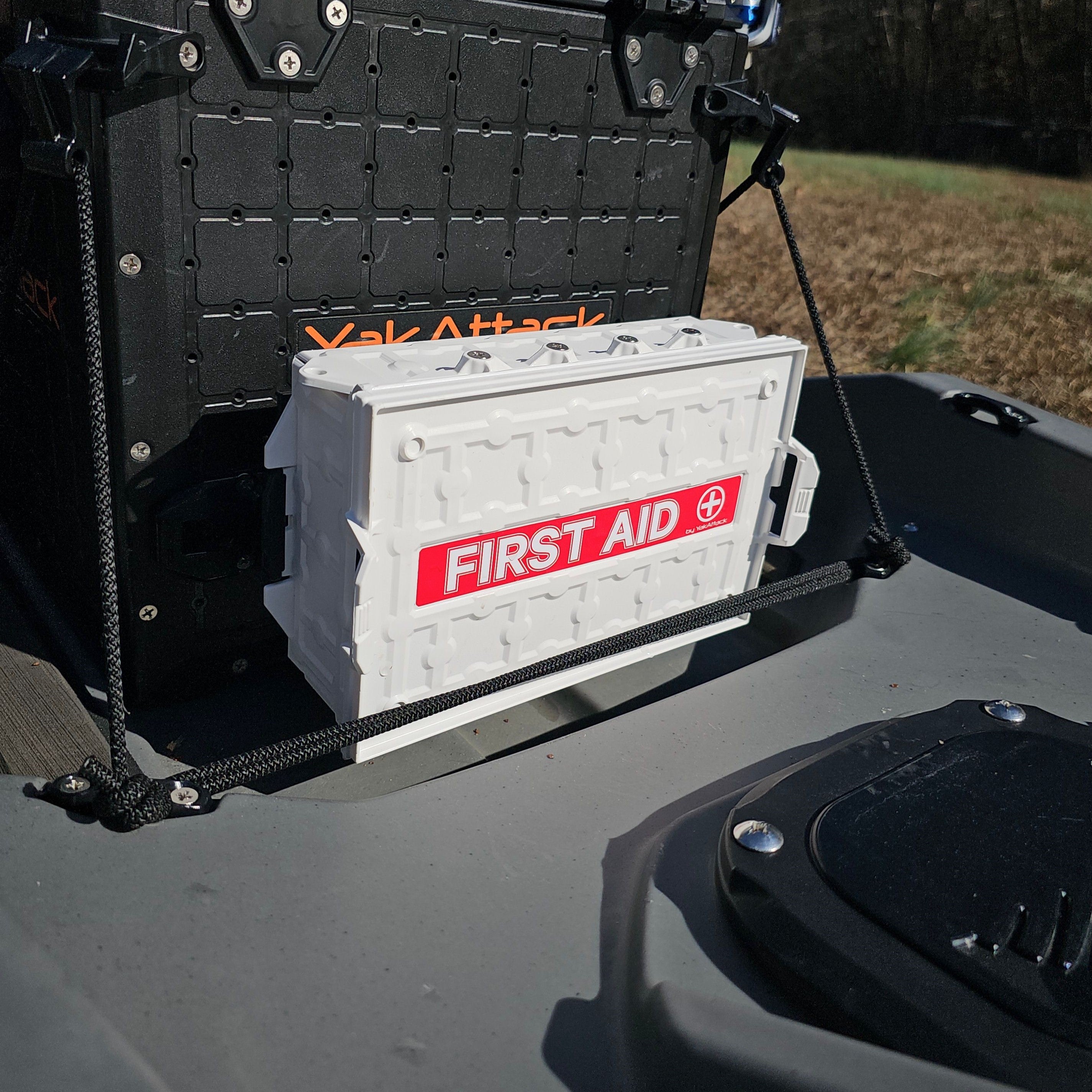 first aid kit fishing tackle box Flambeau Storage Case, 8-5/8" W x 16-3/8" L x 7" H, 6770PM proof tackle box that could withstand salt water Adventure Medical MARINE 1500 Waterproof