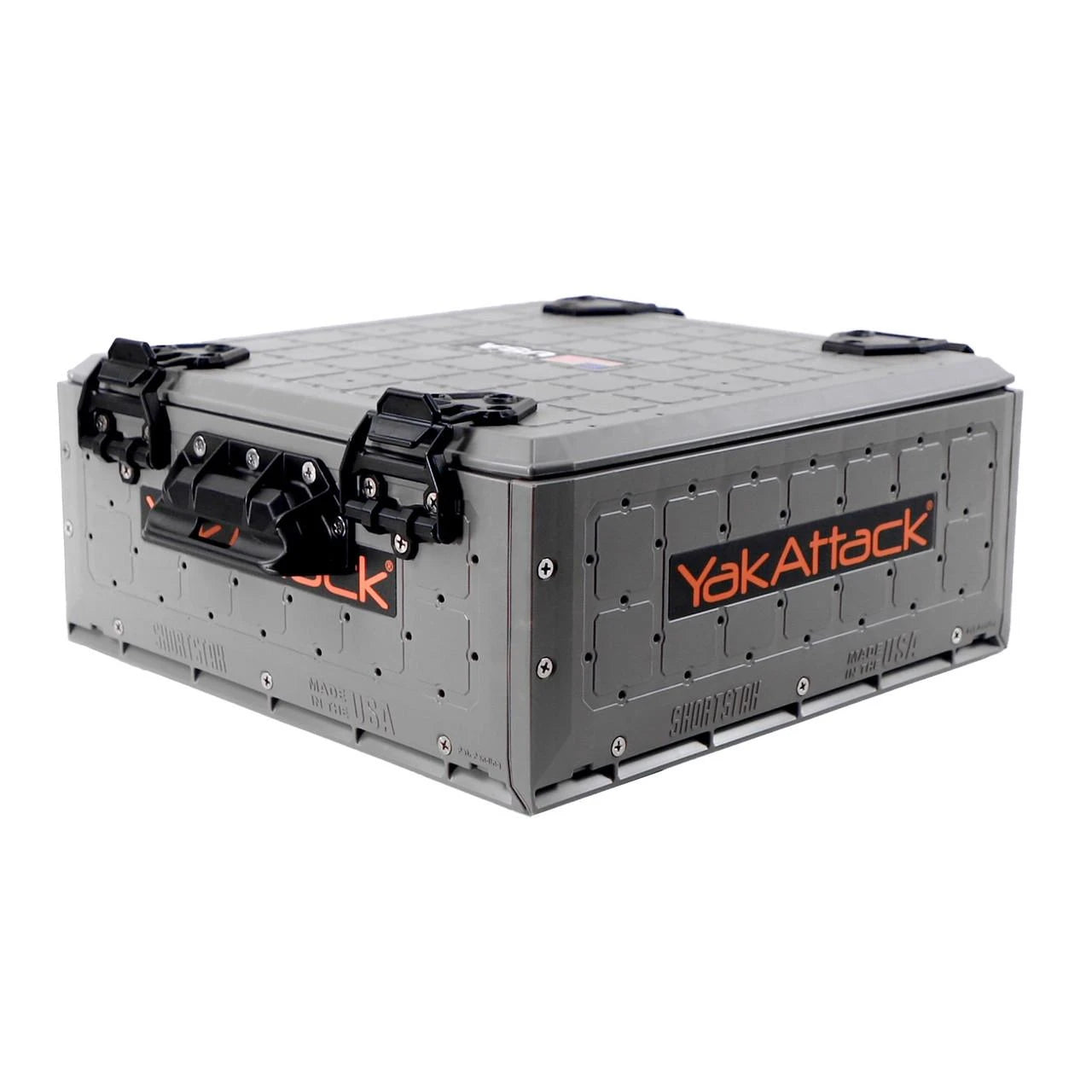 YakAttack ShortStak SOLO Storage Box 13x13 Battleship Grey