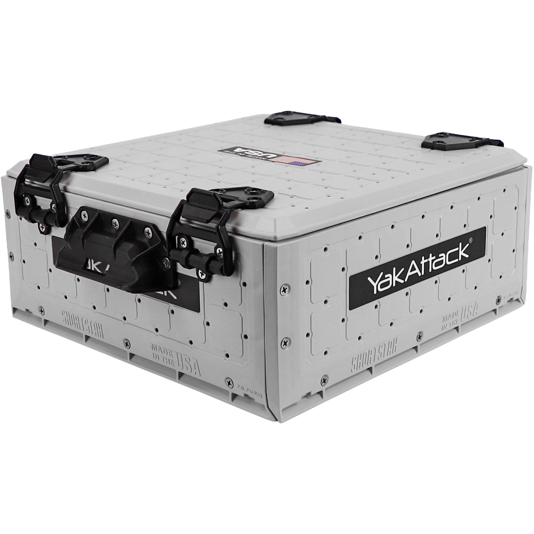 YakAttack ShortStak SOLO Storage Box 13x13 Overcast Grey