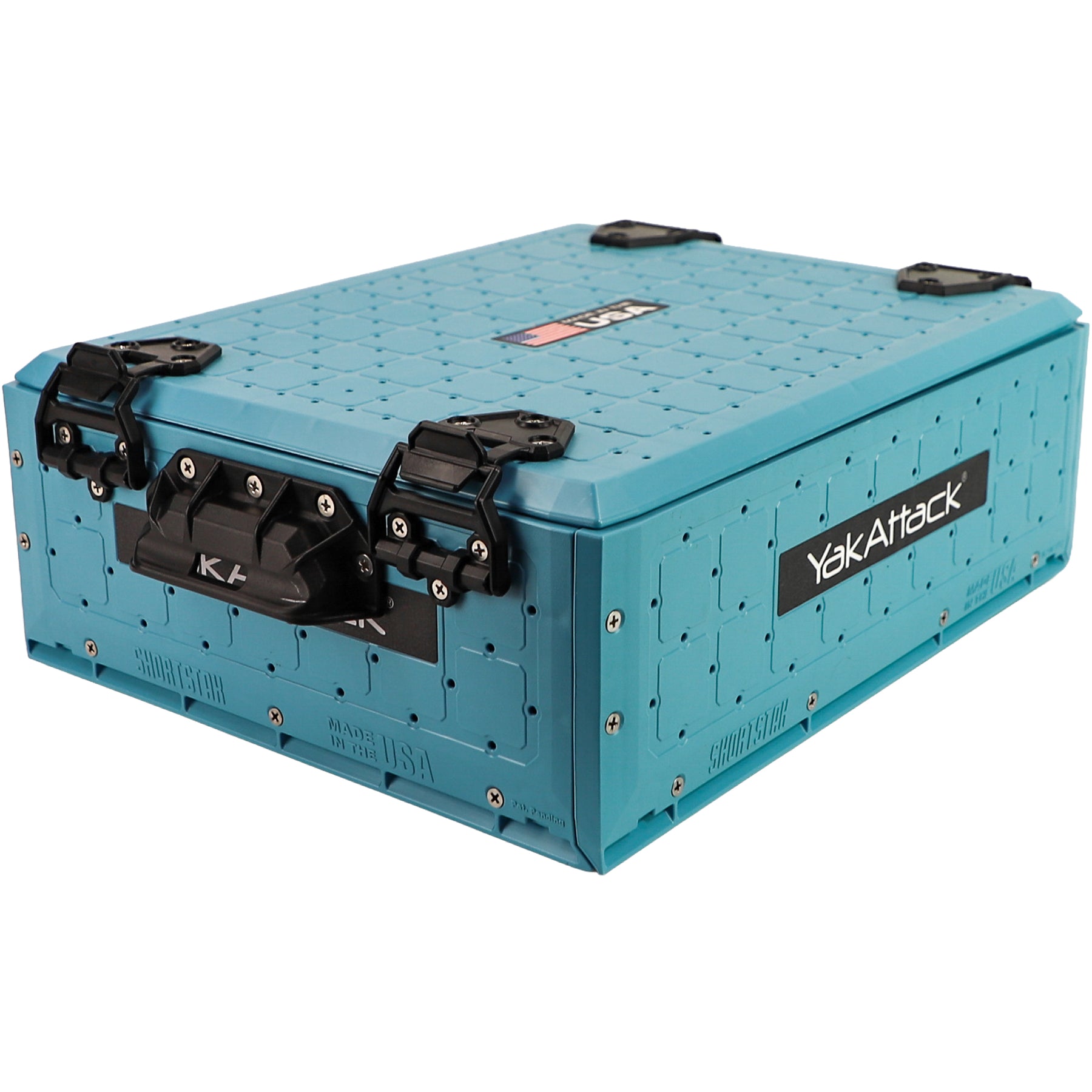 YakAttack ShortStak SOLO Storage Box 13x16 Jetty Blue