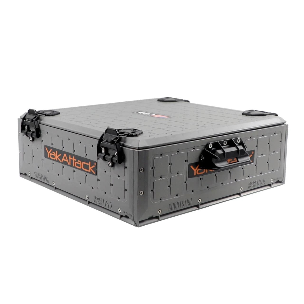 YakAttack ShortStak SOLO Storage Box 16x16 Battleship Grey