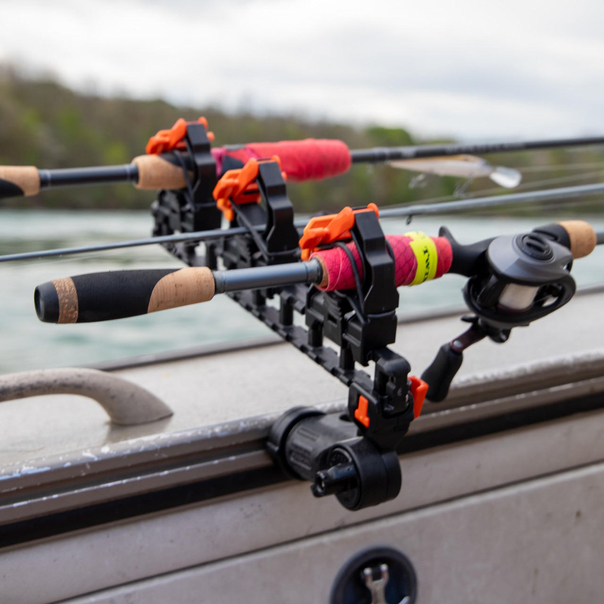 coarse fishing pole accessories YakAttack SideStage Rod Rack