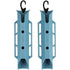 YakAttack TetherTube Rod Holder [Two Pack Jetty Blue]