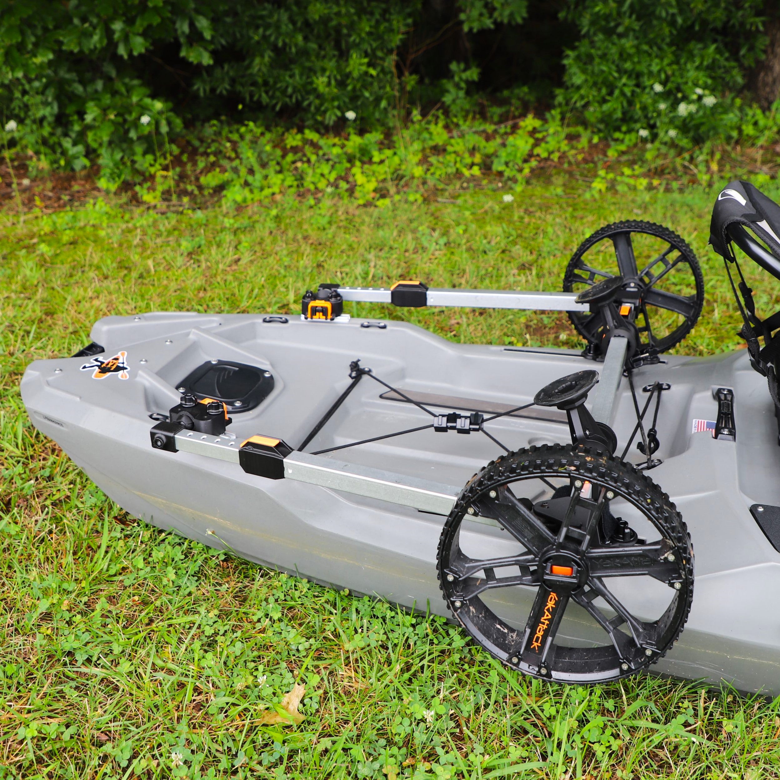 YakAttack TowNStow Wheelie Bar Kayak Cart | Fishing Online