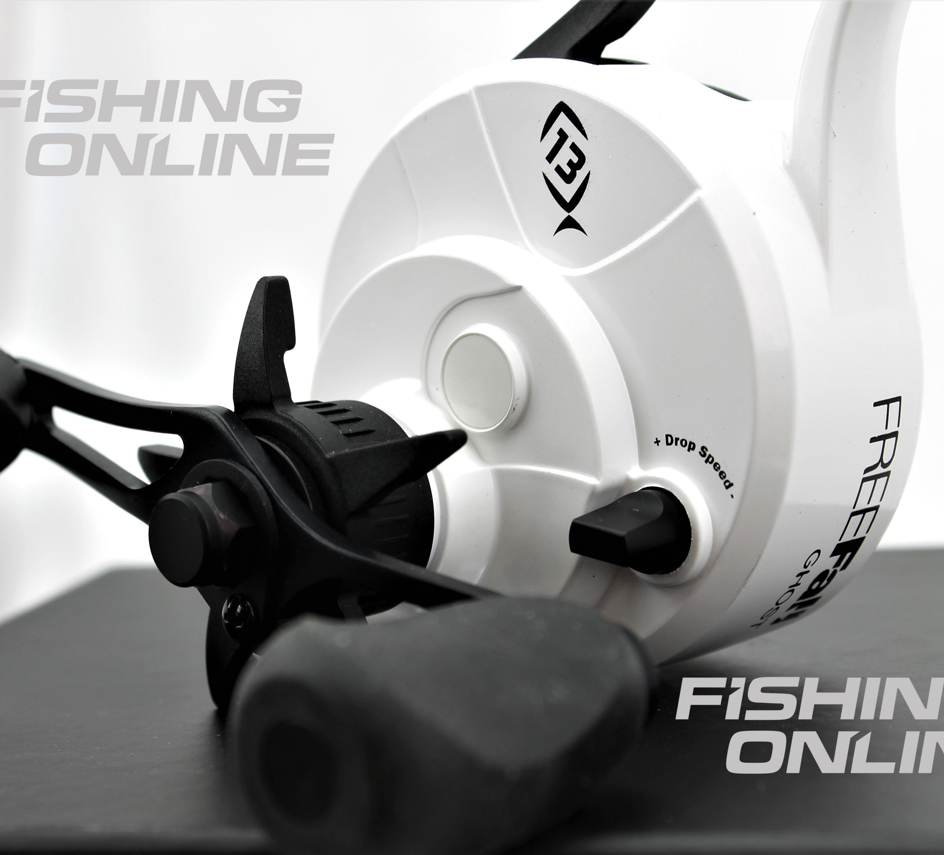 13 Fishing Black Betty Free Fall Ghost Ice Reel 13 Fishing Black Betty Free Fall Ghost Ice Reel