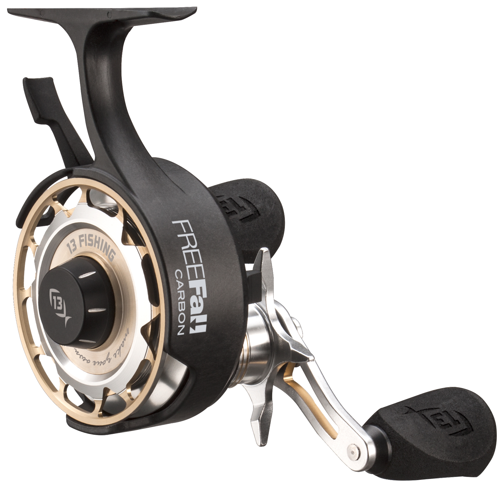 13 Fishing FreeFall Carbon - Inline Ice Fishing Reel 13 Fishing FreeFall Carbon - Inline Ice Fishing Reel