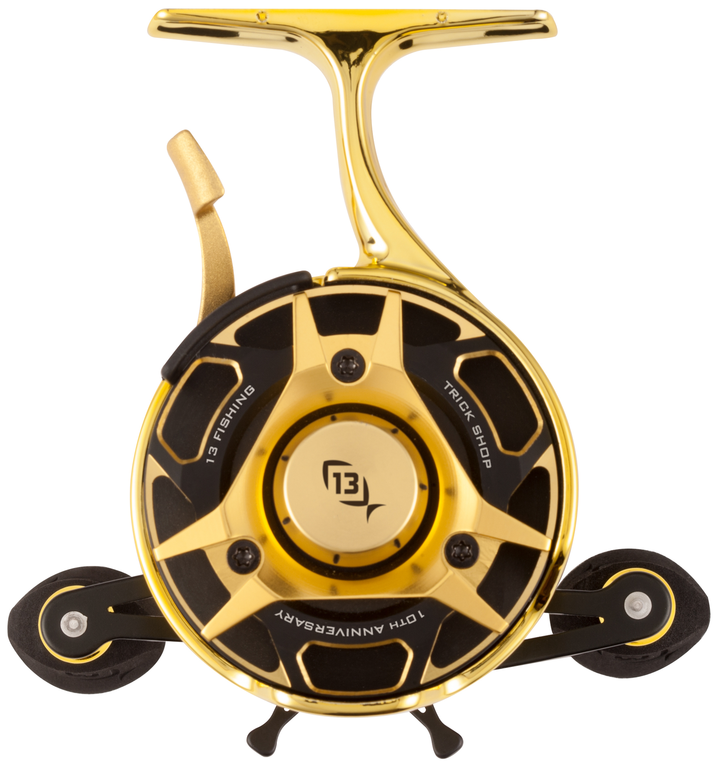 Introducing the 13 Fishing Black Betty FreeFall Ice Reel 