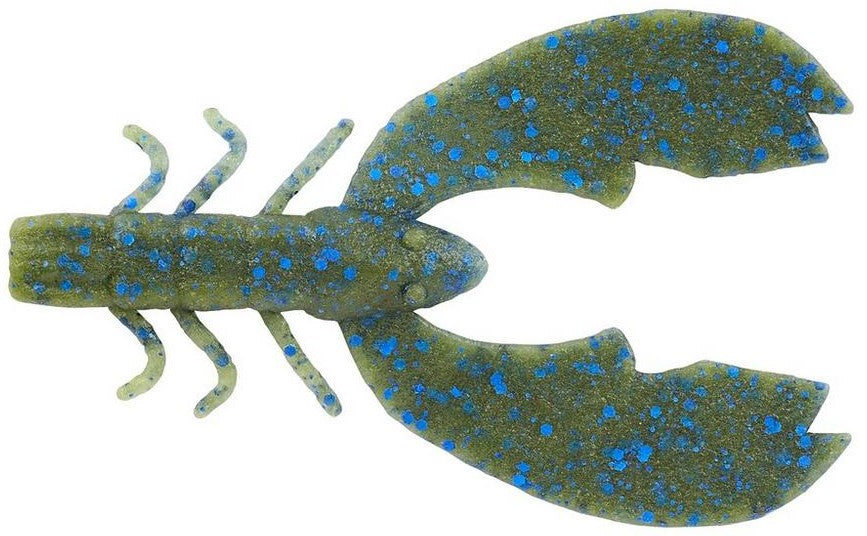 chigger craw fishing lure Berkley Powerbait (4" / Sapphire Blue) Berkley Powerbait Crazy Legs Chigger