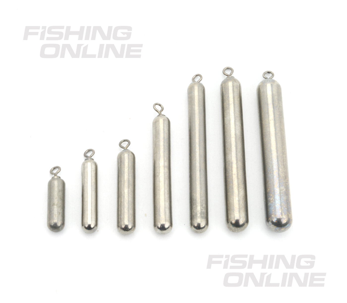 FishOn Tungsten Cylinder Drop Shot Weights – Fishing Online