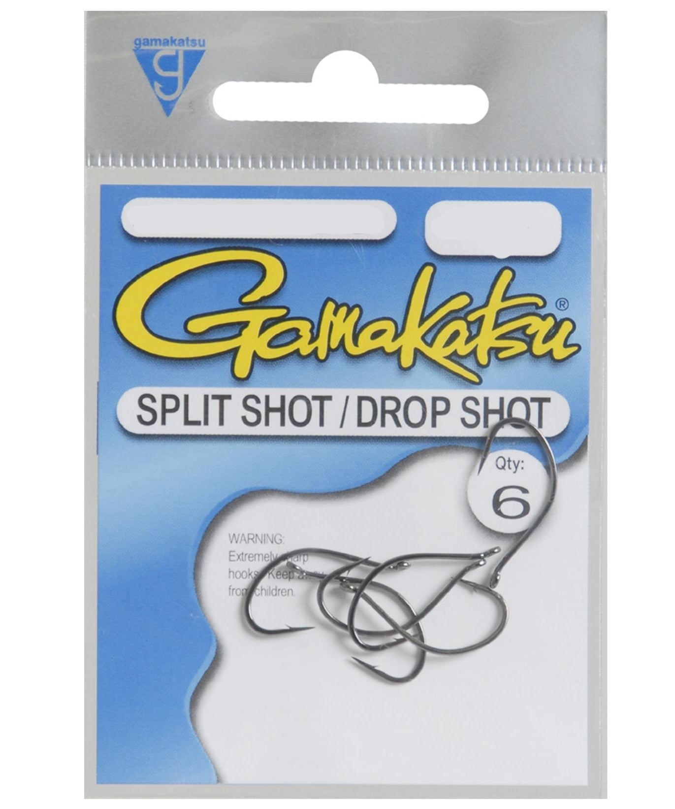 Gamakatsu Drop/Split Shot Hooks - Angler's Headquarters