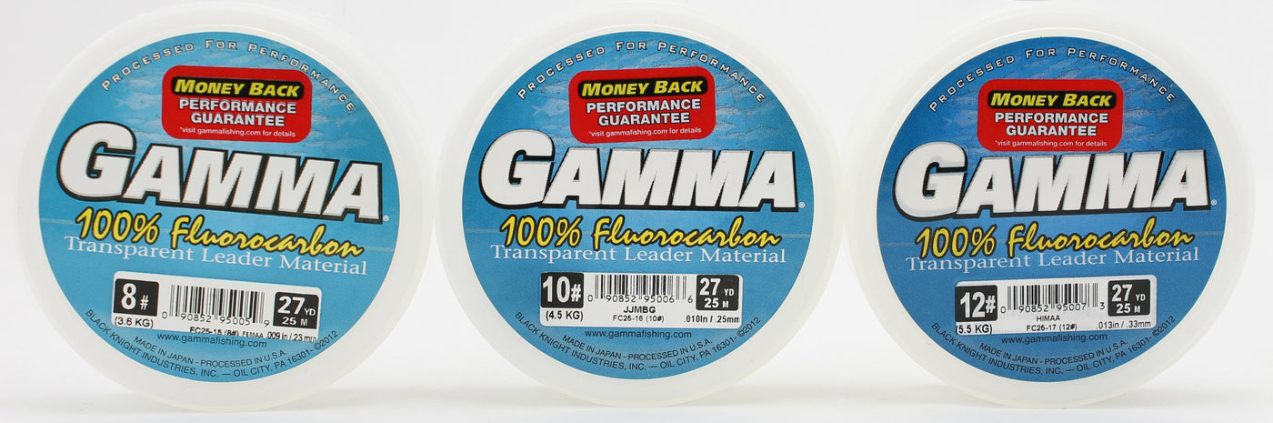 GAMMA 100 Fluorocarbon Transparent Leader Material Fishing Online