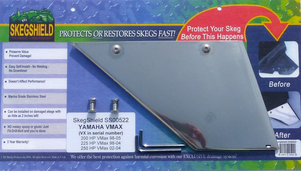 thumbnail image 2 of SkegGuard Suzuki Outboard Skeg Protector – Replacement For 150-250HP, Part #27151 2 of 5