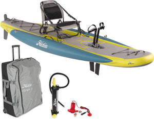 Hobie Mirage iTrek 11 Inflatable Pedal Kayak Bundle