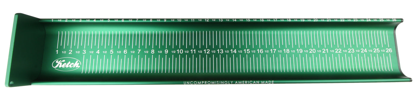 Ketch x Board (Anodized Aluminum w/ Laser Engraved Lines) 26 Emerald Green