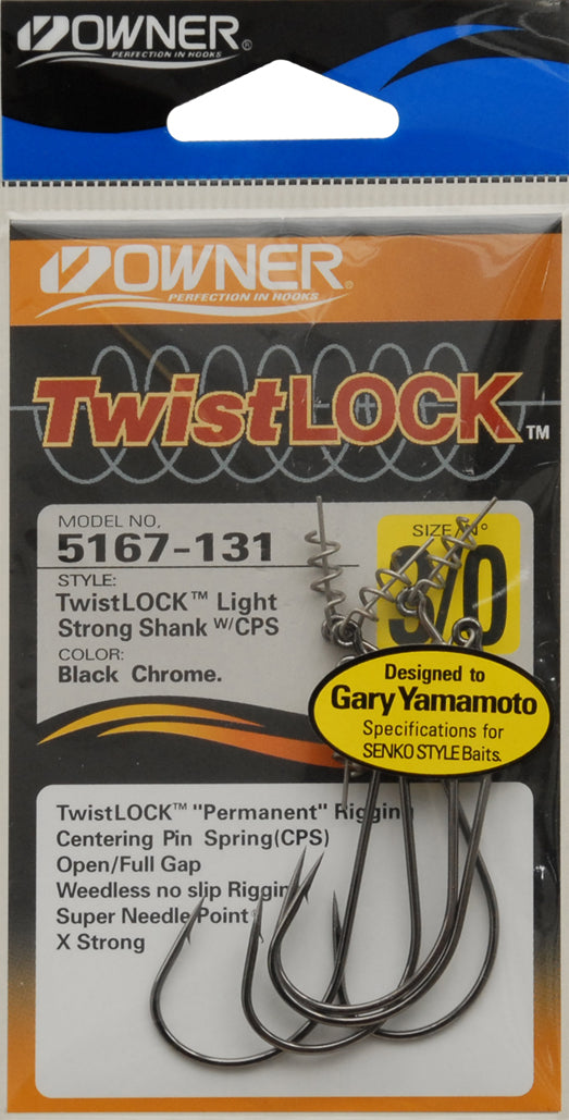 Owner - Twistlock Weighted 3/0